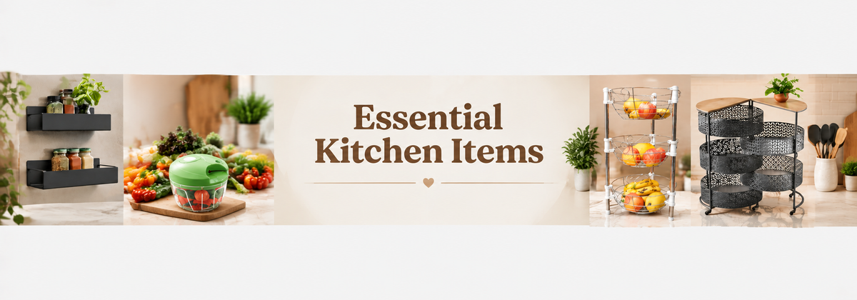 Essential Kitchen Items – Smart & Stylish Cooking Solutions - myhomestore.com.pk
