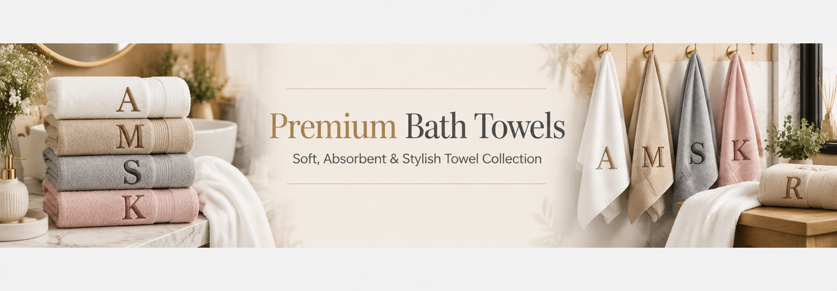 Premium Bath Towels – Soft, Absorbent & Stylish Towel Collection - myhomestore.com.pk