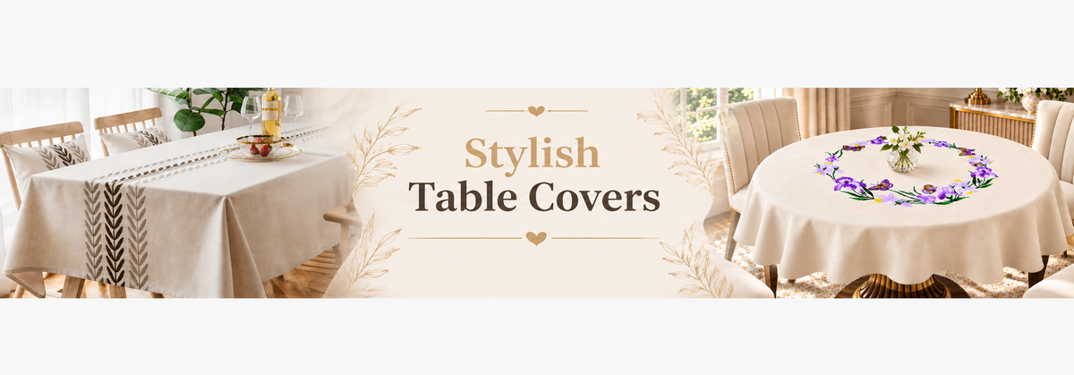 Stylish Table Covers – Elegant Dining Protection & Home Decor - myhomestore.com.pk