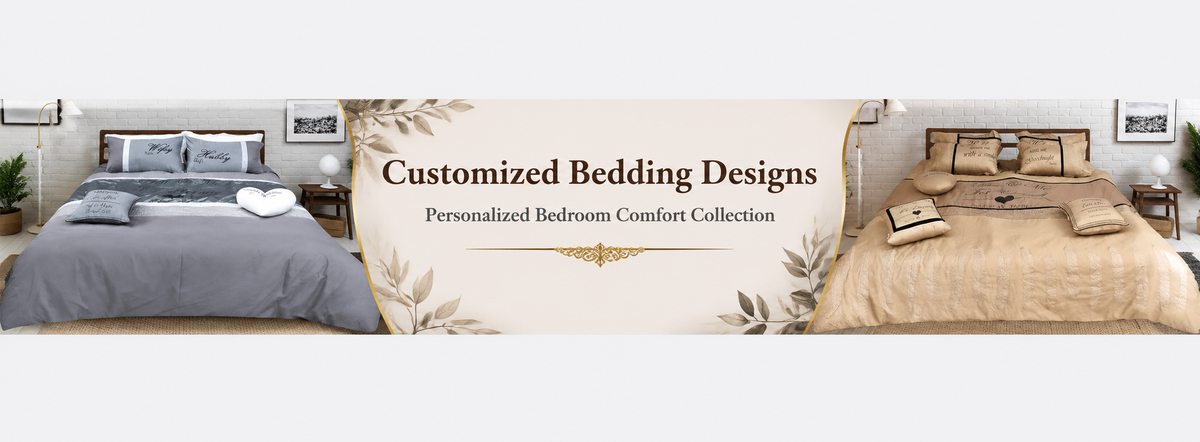 Customized Bedding Designs – Personalized Bedroom Comfort Collection - myhomestore.com.pk