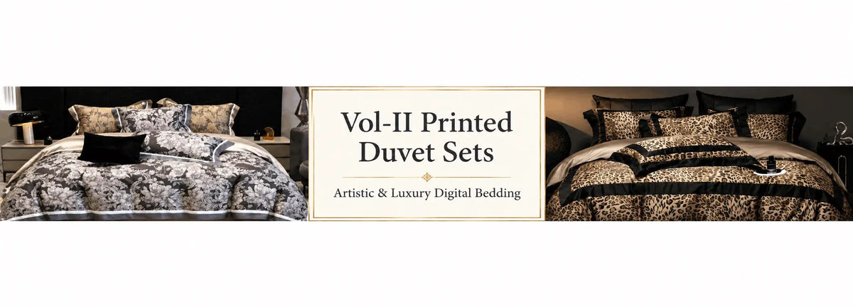 Vol-II Printed Duvet Sets – Artistic & Luxury Digital Bedding - myhomestore.com.pk