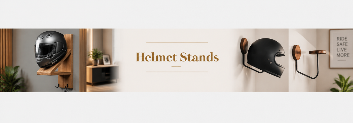 Helmet Stands – Wall-Mounted Racks for Smart Helmet Storage - myhomestore.com.pk