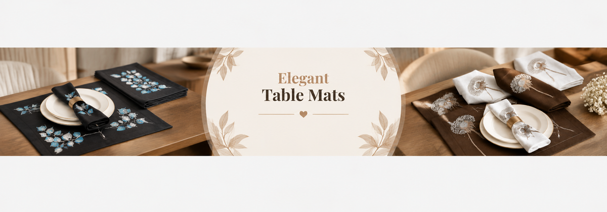 Elegant Table Mats – Stylish Dining Protection & Decor - myhomestore.com.pk