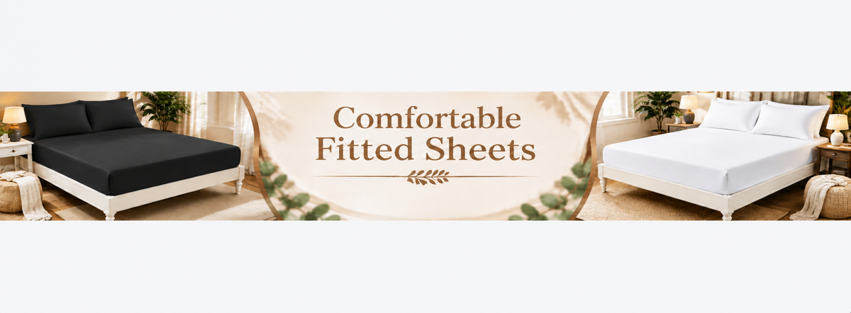 Comfortable Fitted Sheets – Perfect Fit Bedding Essentials - myhomestore.com.pk