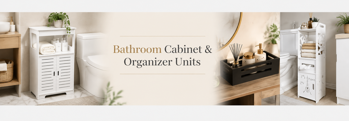 Bathroom Cabinet & Organizer Units – Smart Storage for Modern Bathrooms - myhomestore.com.pk