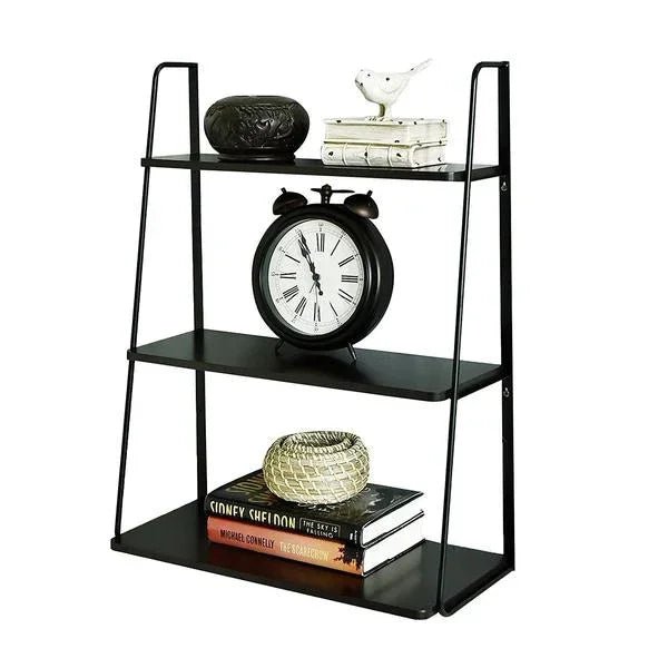 3 - Tier Wall mounted ladder shelf - myhomestore.com.pk
