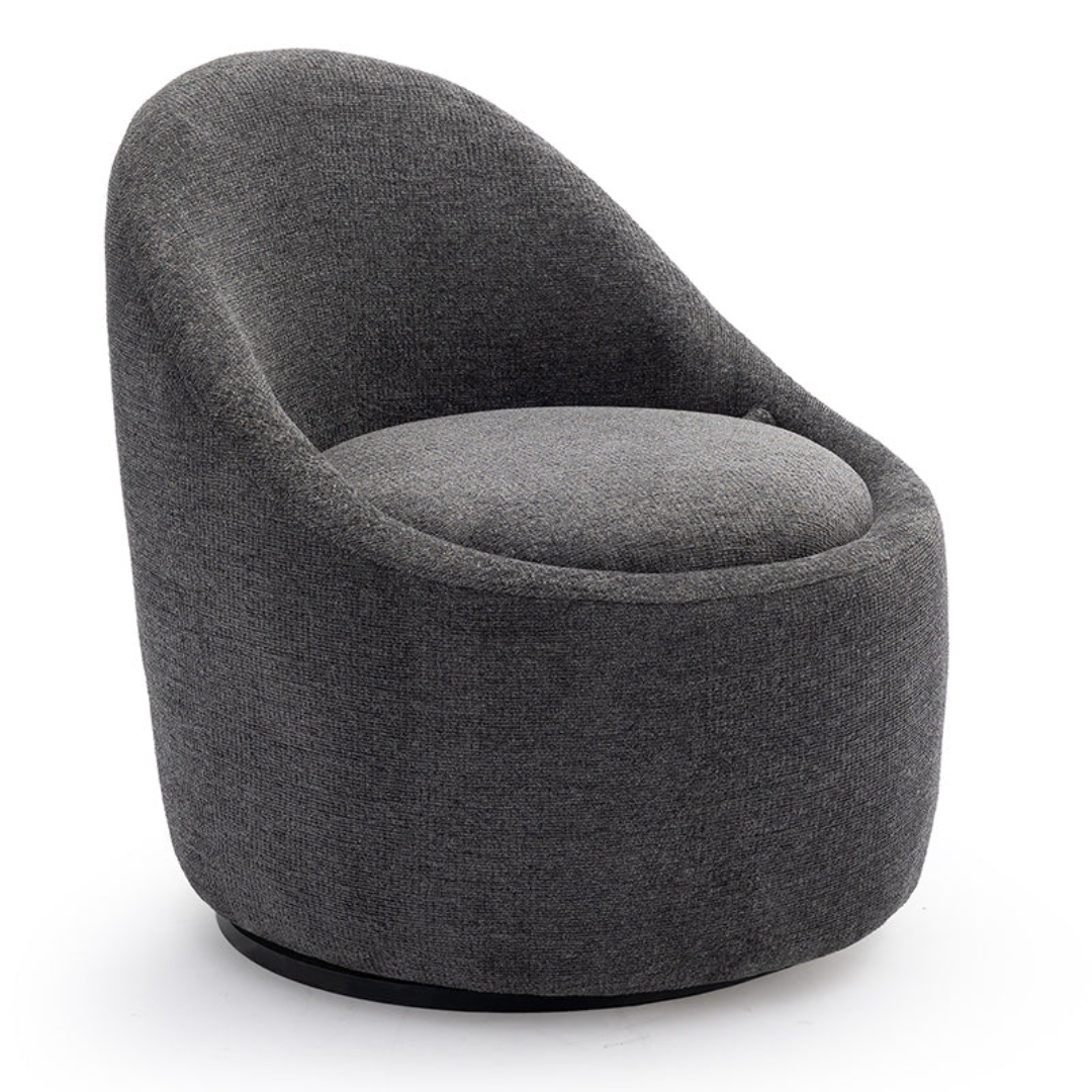 Modern Upholstered Swivel Chair