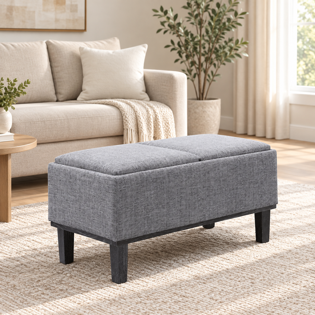 Convenience Concepts Storage Ottoman