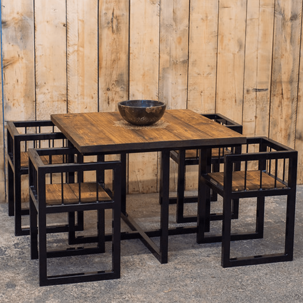 4 - Seater Space Saver Table Chair - myhomestore.com.pk