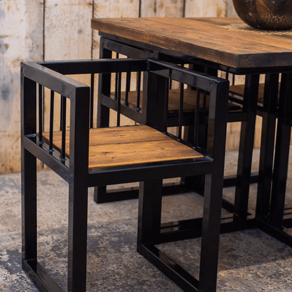 4 - Seater Space Saver Table Chair - myhomestore.com.pk
