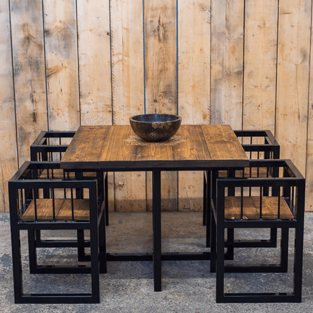 4 - Seater Space Saver Table Chair - myhomestore.com.pk