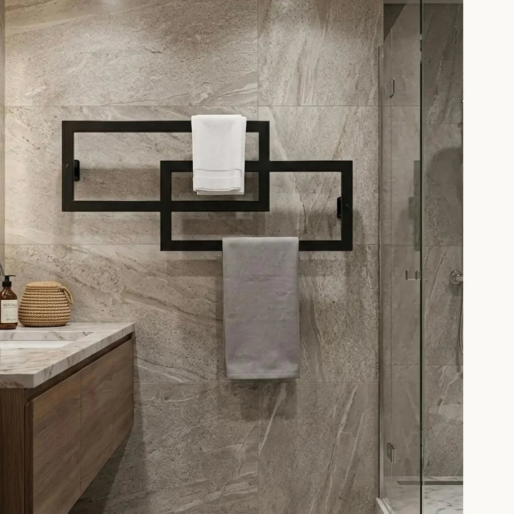 Designer Double Towel Rack for Bathrooms