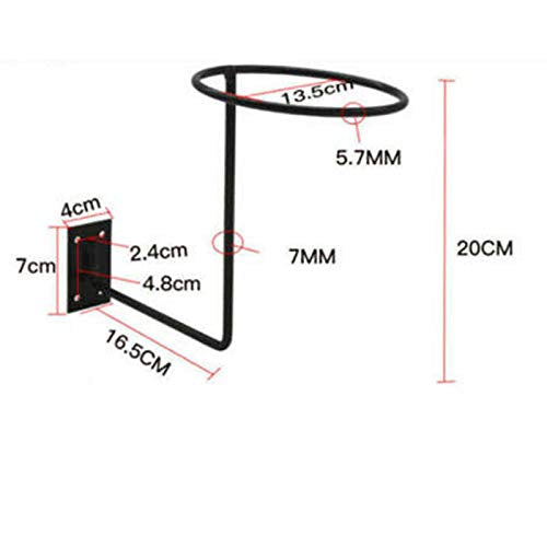 Wall Mount Display Rack Motorcycle Helmet Wall Hanger Hook