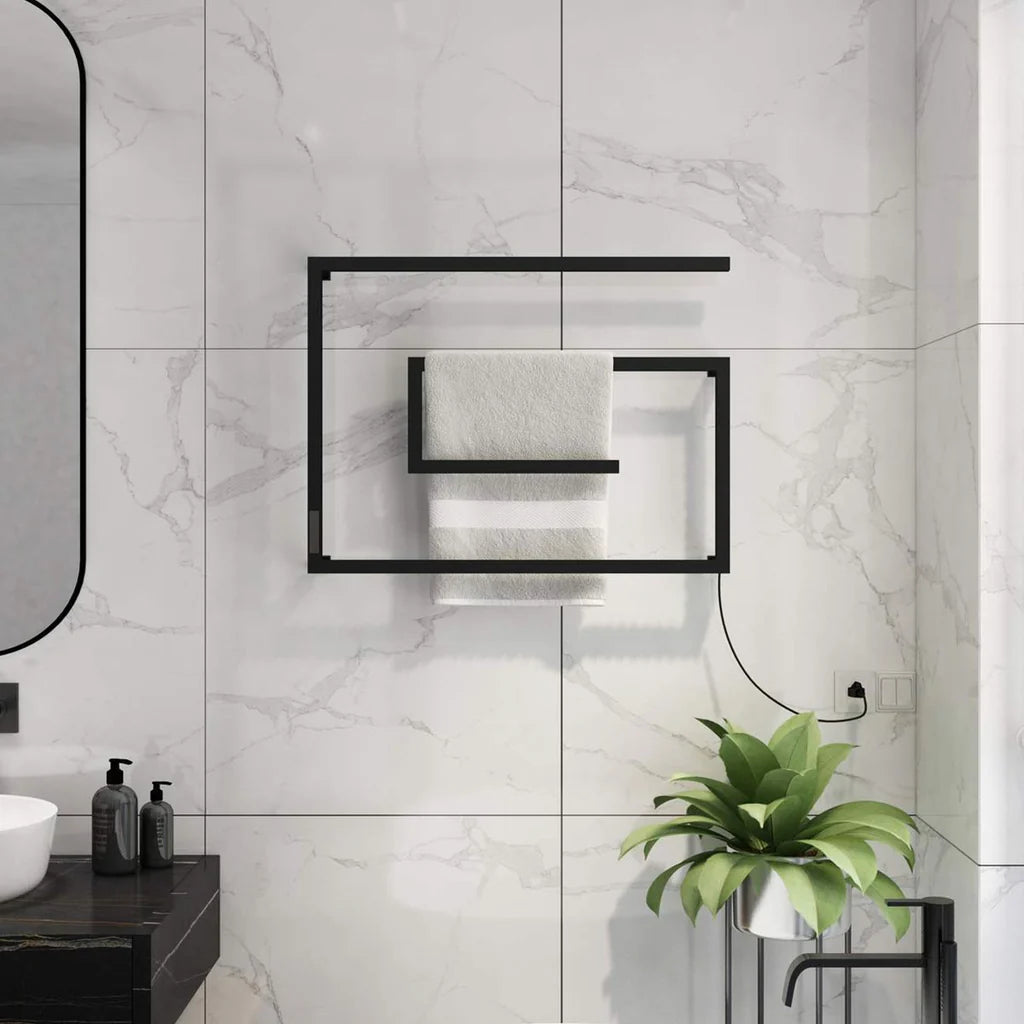 Modern Bathroom Towel Warming Rack