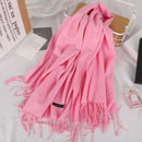 Winter Warm Scarf( pink )