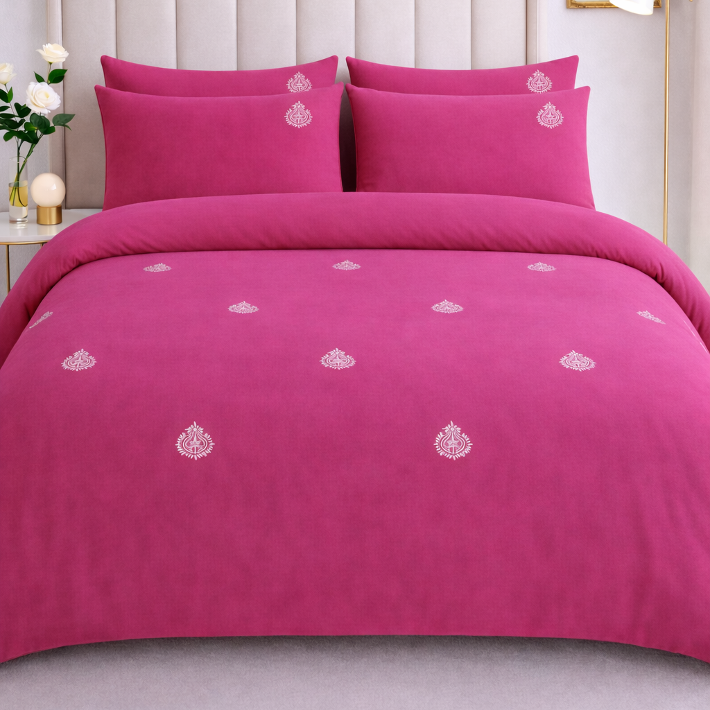 Shocking Pink Embroidery Set