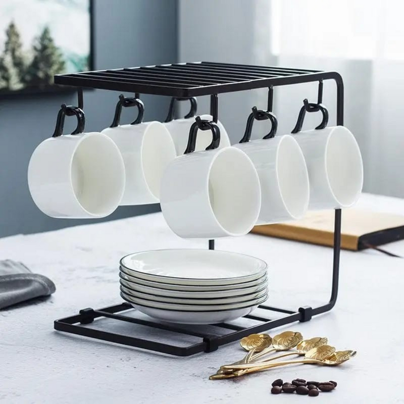 Cup And  Plate Rack