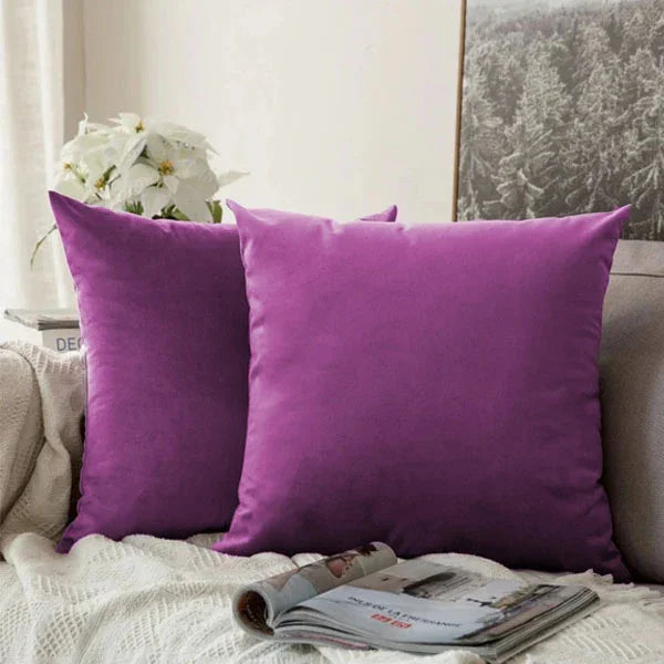 Velvet Cushion Cover- 1 Cushion Cover - myhomestore.com.pk
