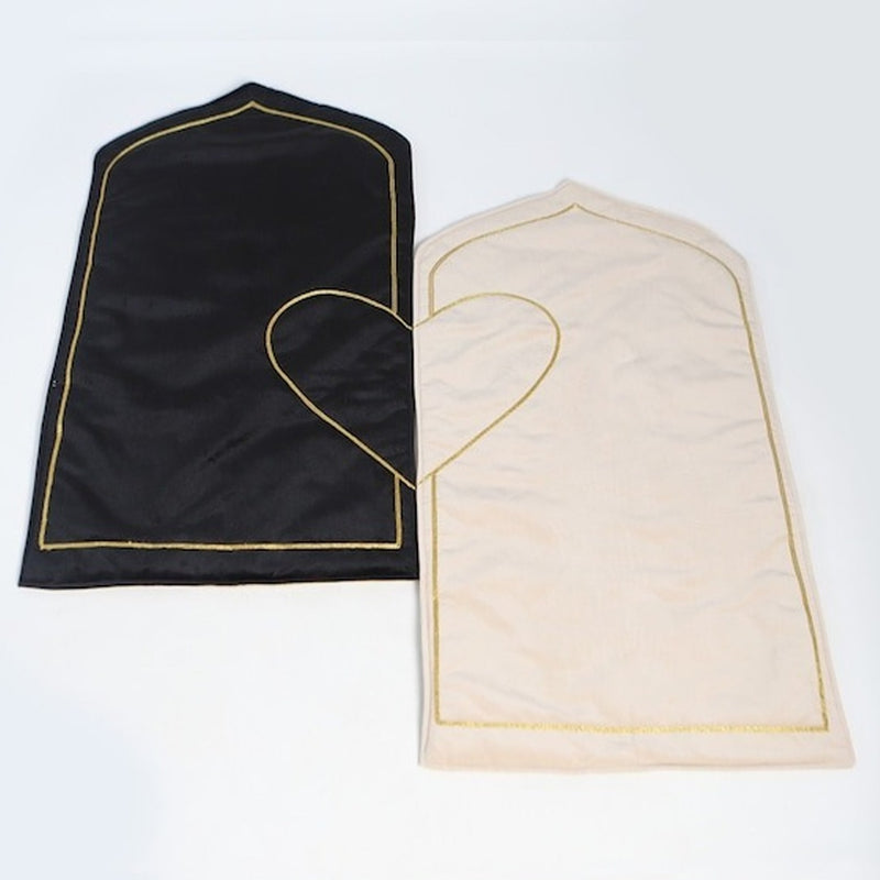 Velvet Prayer Mat/Jaye Namaz Embroidered For Couple