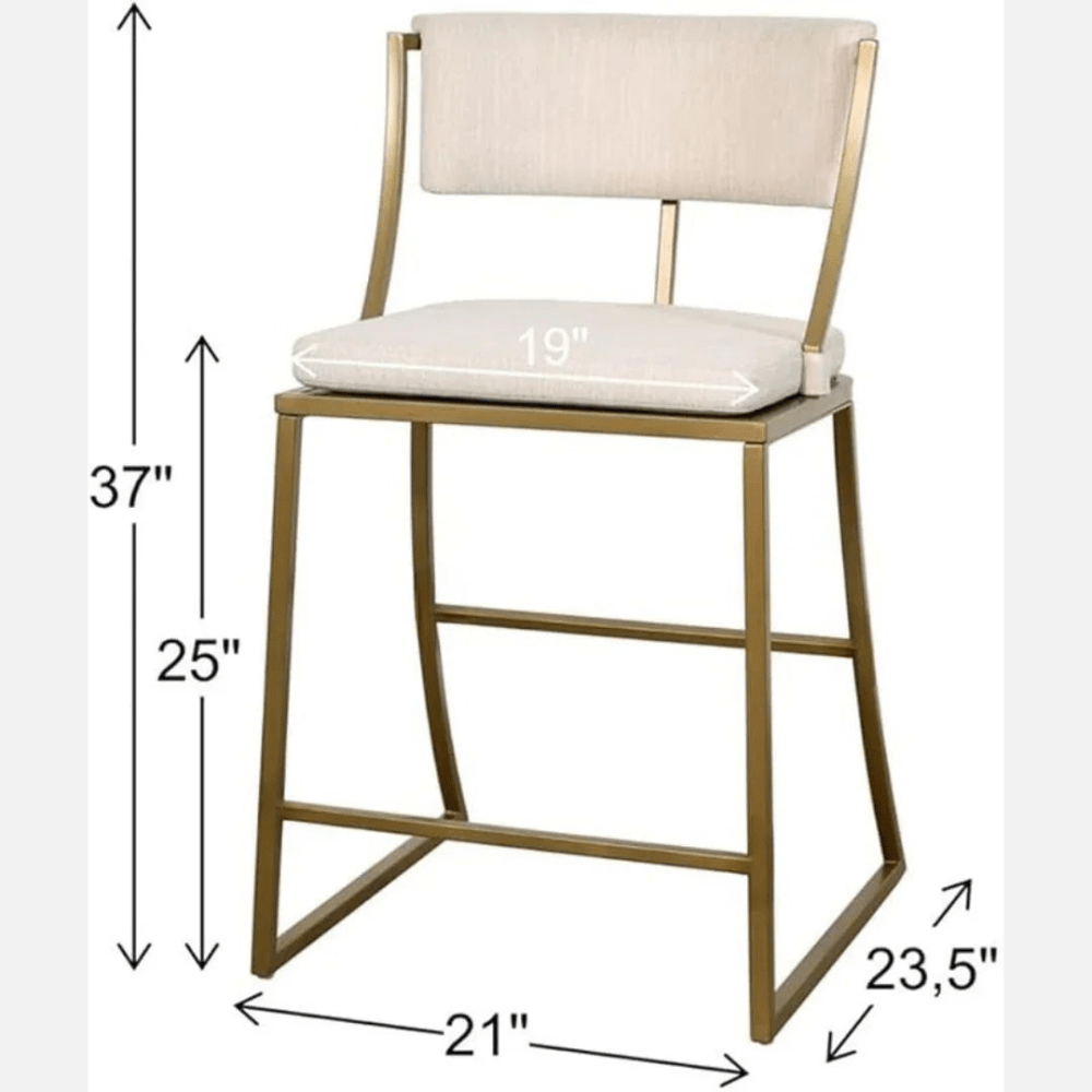 Allister Upholstered Counter Stool - myhomestore.com.pk
