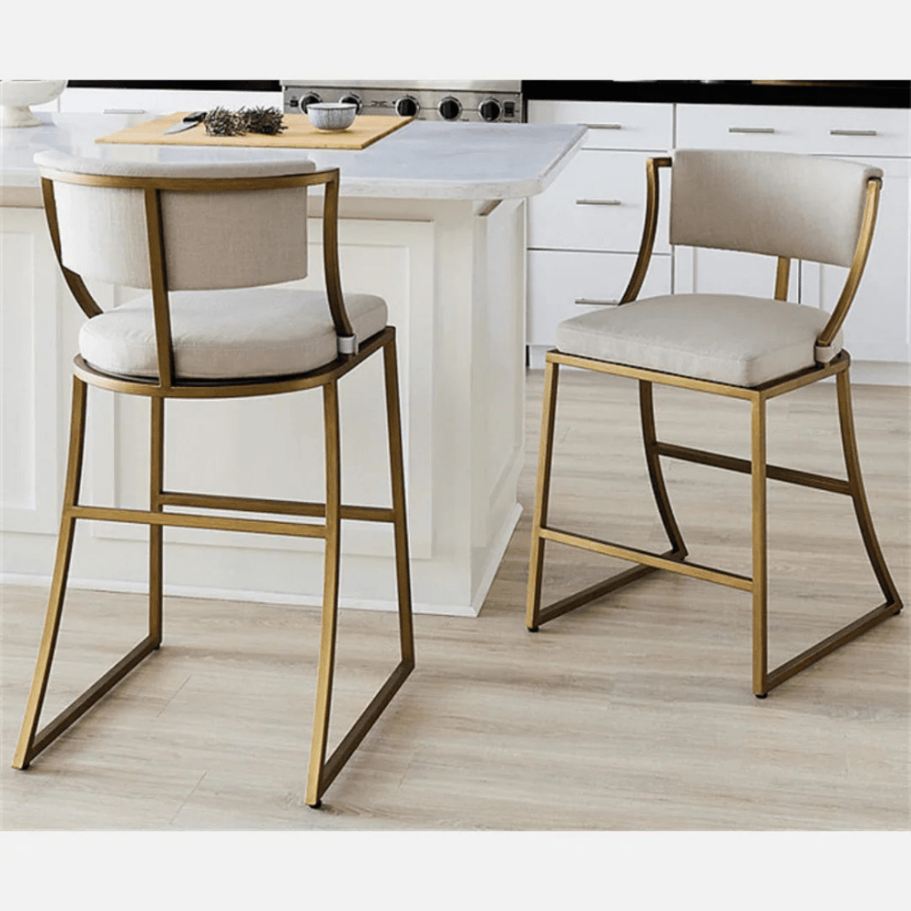 Allister Upholstered Counter Stool - myhomestore.com.pk