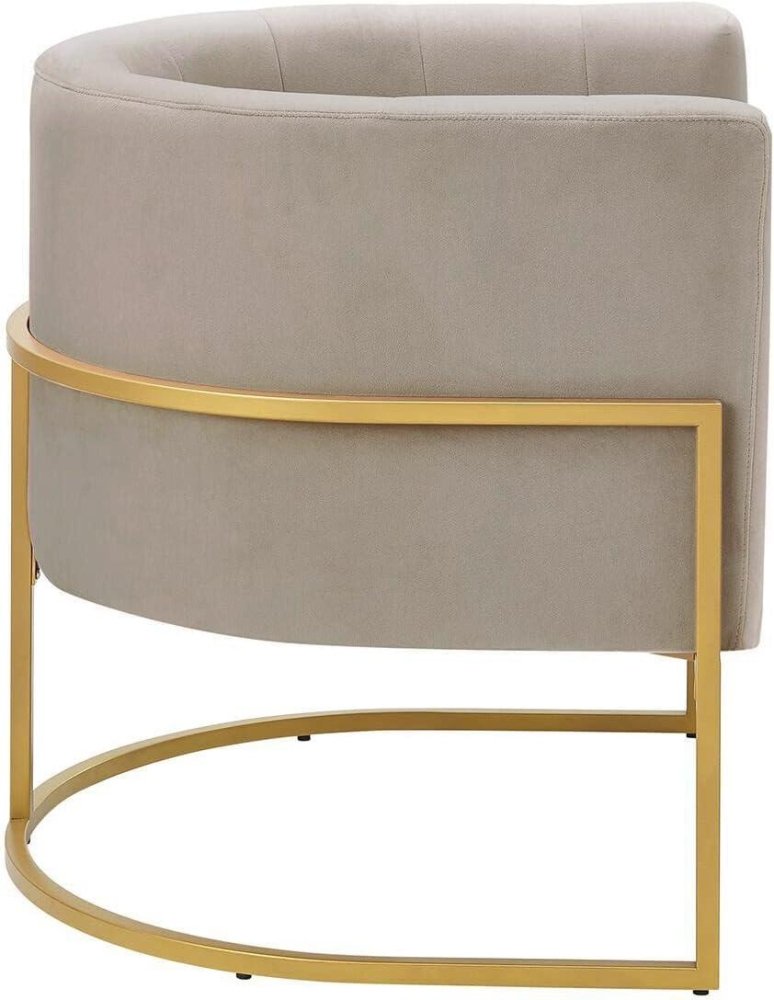 Armchair with Metal Frame - myhomestore.com.pk