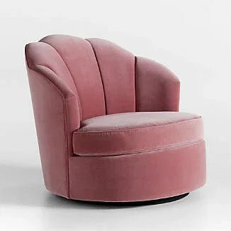 Avery Dusty Mauve Velvet Chair - myhomestore.com.pk