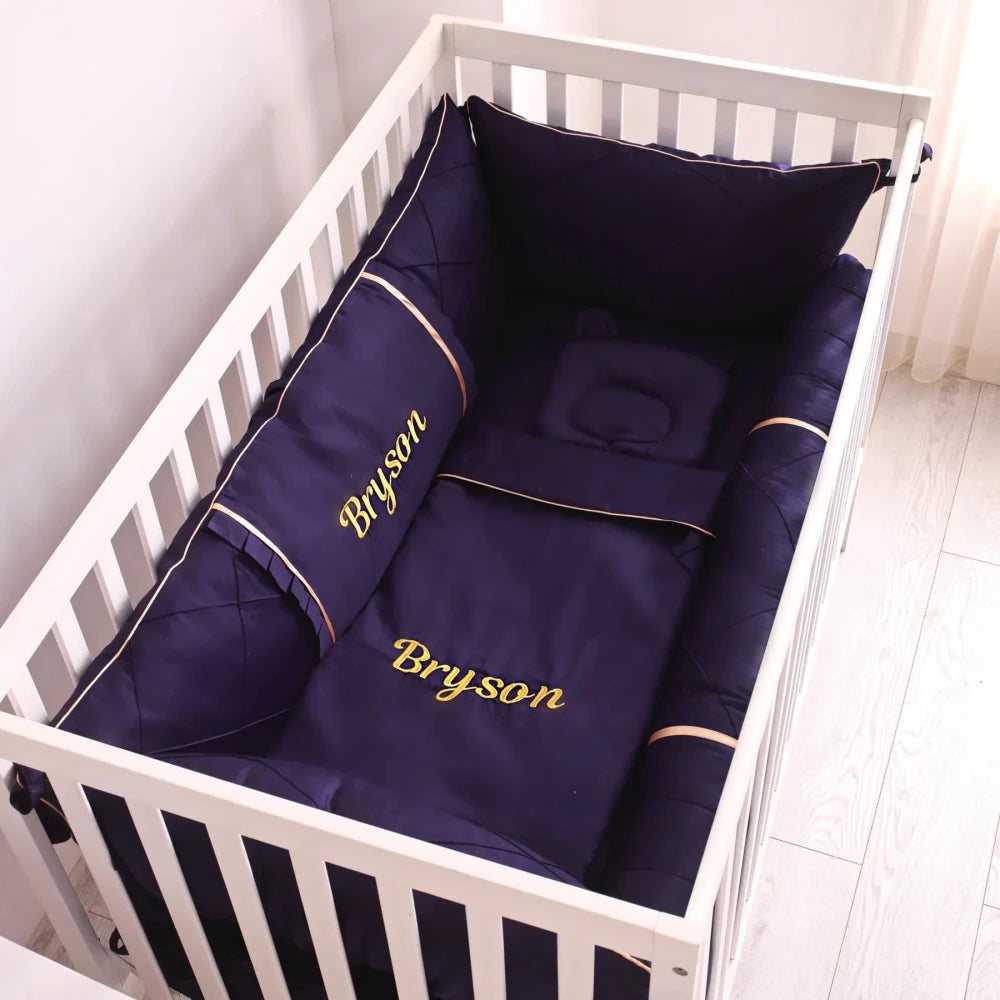 Baby Cot Set Navy - myhomestore.com.pk