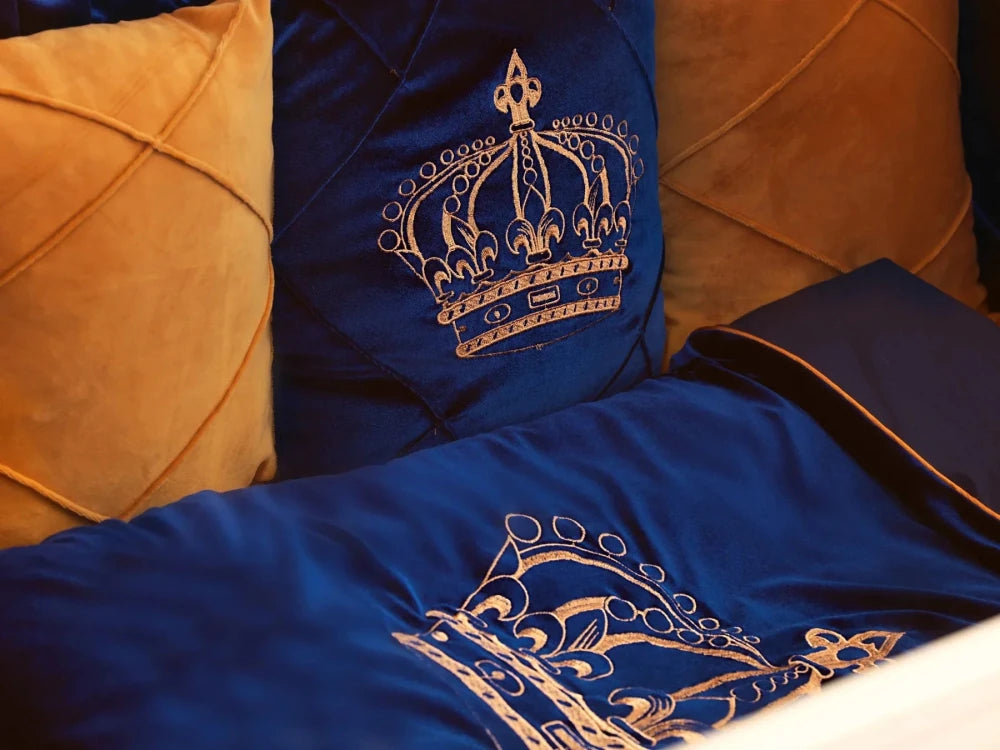 Baby Cot Set( Prince Crown) - myhomestore.com.pk