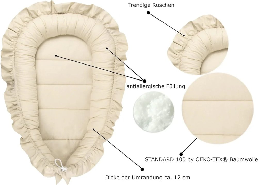 Baby nest cocoon newborns - myhomestore.com.pk