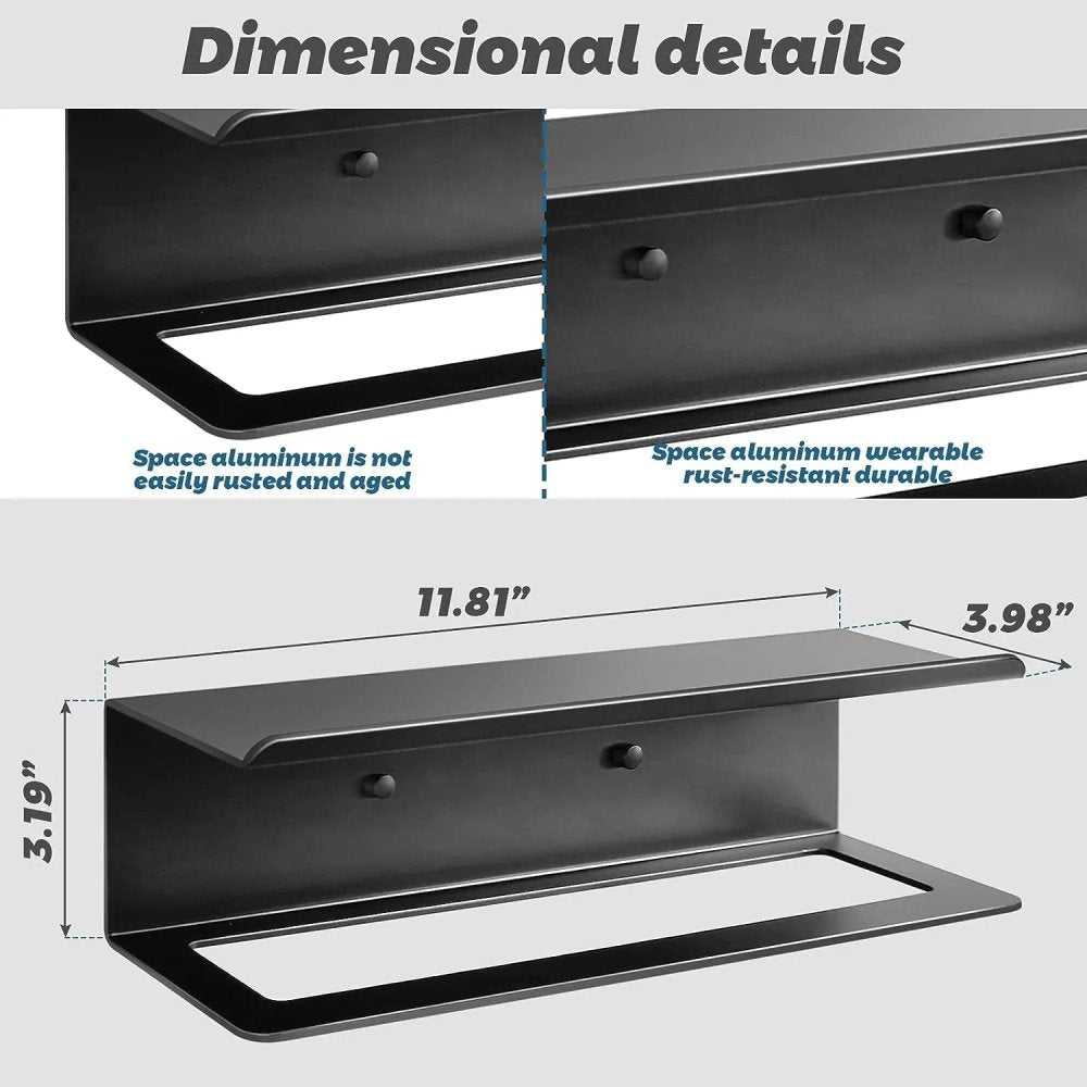 Bathroom Towel Rack Shelve - myhomestore.com.pk