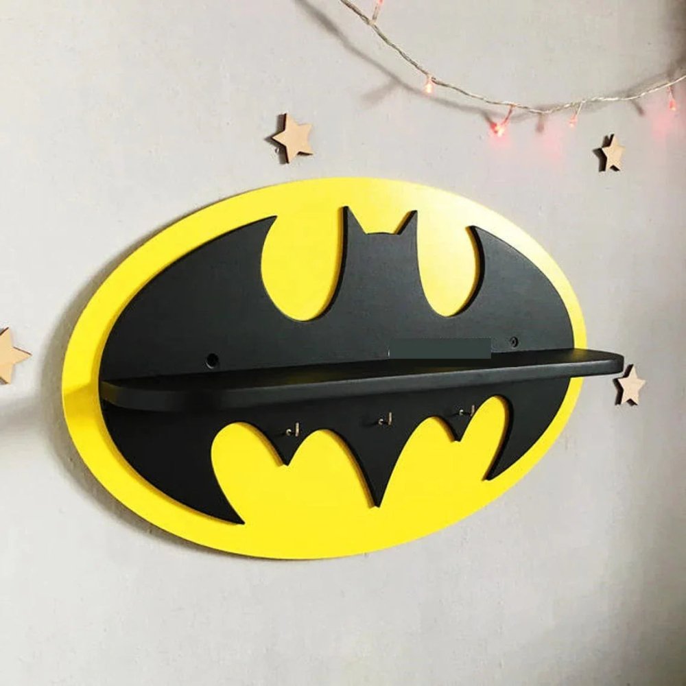 Batman Floating wall Shelf - myhomestore.com.pk