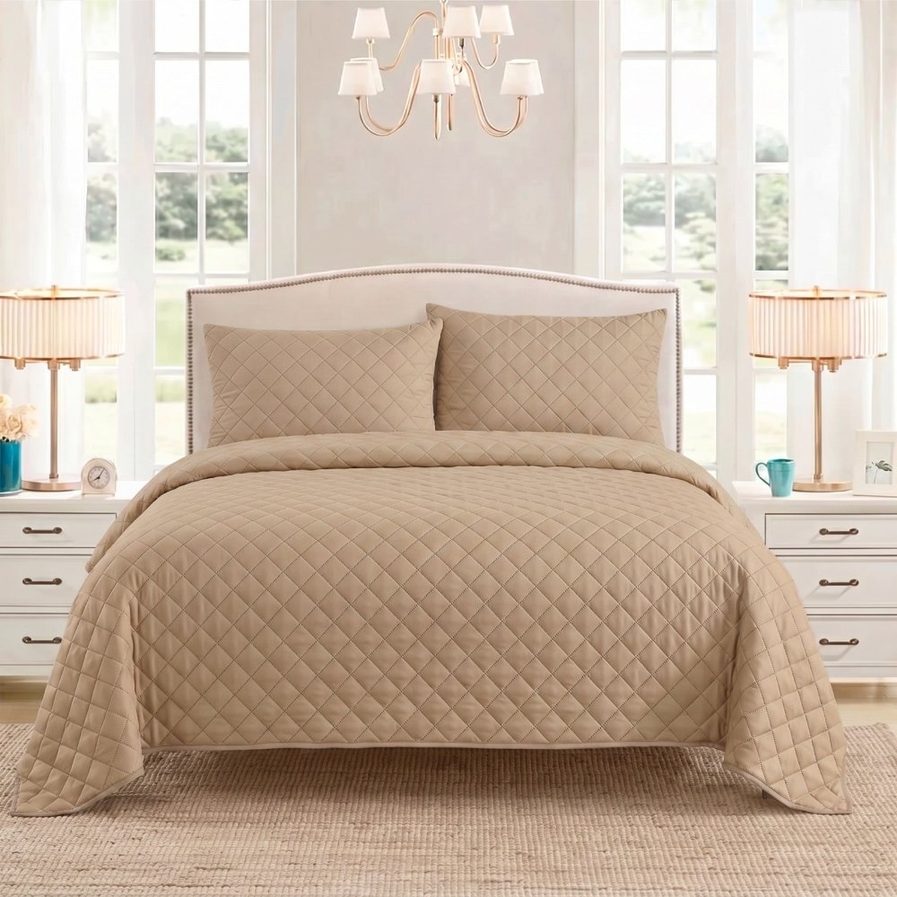 Beige Bliss Bedspread Collection - myhomestore.com.pk