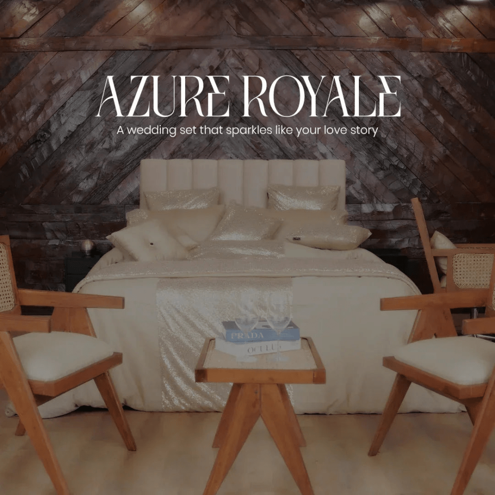 Beige Bridal Bedding Set Opulence - myhomestore.com.pk