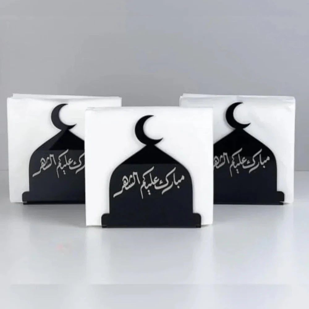 Black Napkin Holder, Dining Table Accessories - myhomestore.com.pk