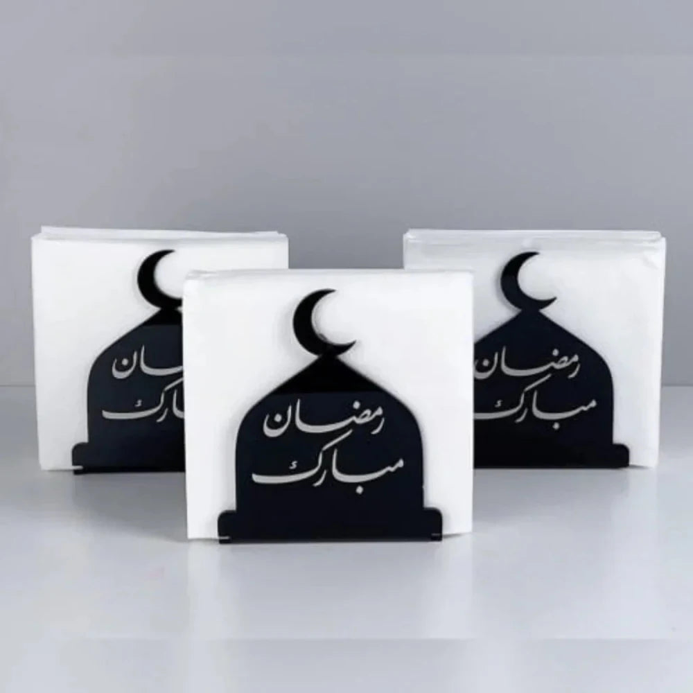 Black Napkin Holder, Dining Table Accessories - myhomestore.com.pk