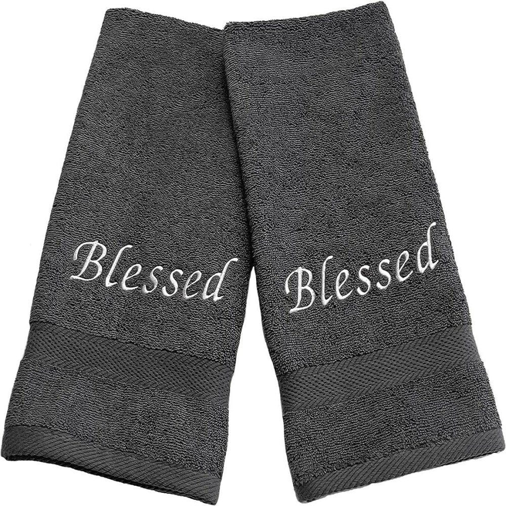Blessed (Set of 2 Bath Towels) for Bathroom - myhomestore.com.pk