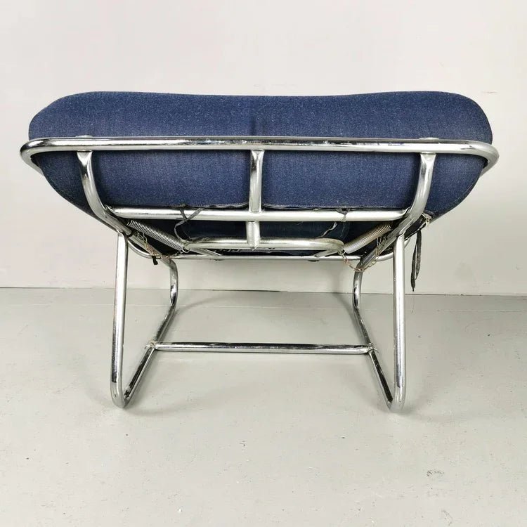 Blue Lounge Armchair - myhomestore.com.pk