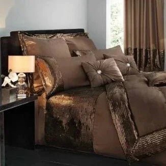 Brown Bridal Bedding Duvet Set with Filling - myhomestore.com.pk