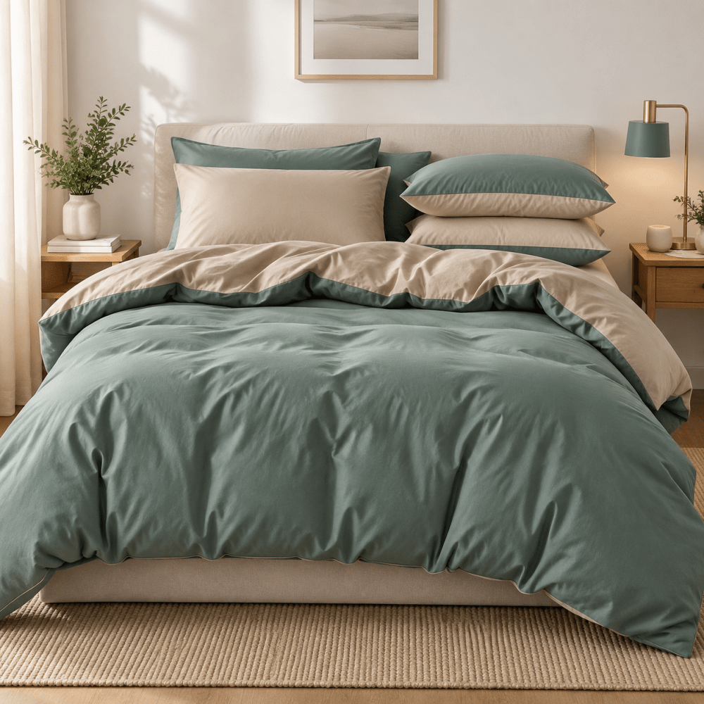 Charcoal Luxe Duvet Set - myhomestore.com.pk