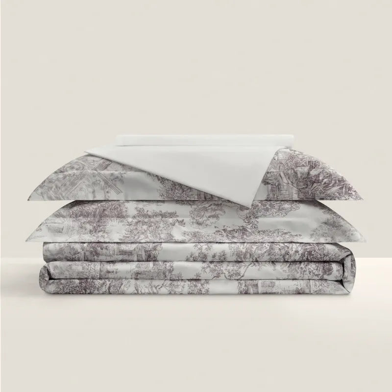 Classic Countryside Toile Printed Duvet Set – Luxury Bedding - myhomestore.com.pk