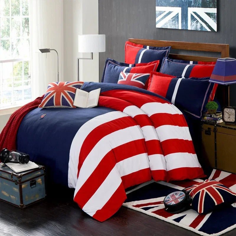 Classic Oxford Style Duvet Set – Timeless Elegance & Comfort - myhomestore.com.pk