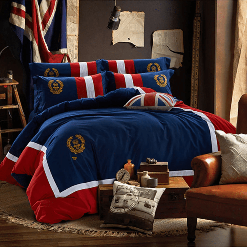 Classic Oxford Style Duvet Set – Timeless Elegance & Comfort - myhomestore.com.pk