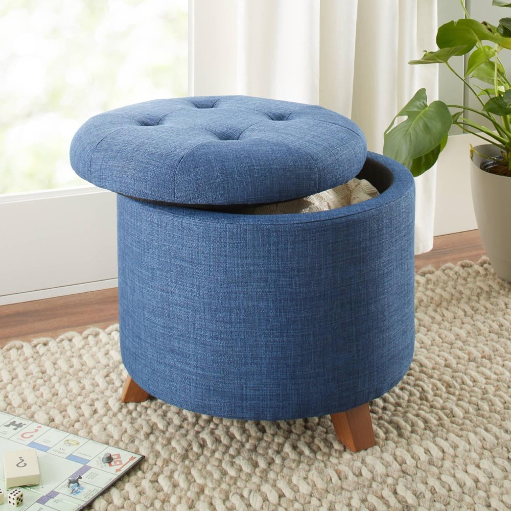 Colette Tufted Storage Ottoman - myhomestore.com.pk