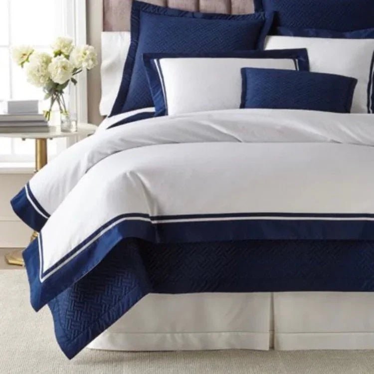 Contrasting Border Duvet Set - myhomestore.com.pk
