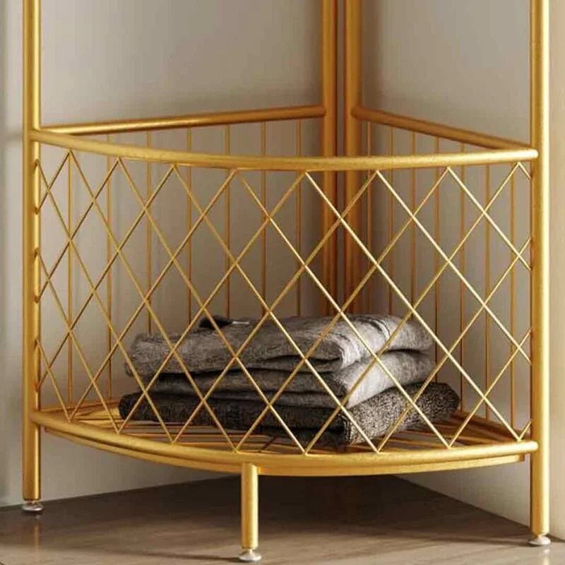 Corner clothing rack with storage basket - myhomestore.com.pk