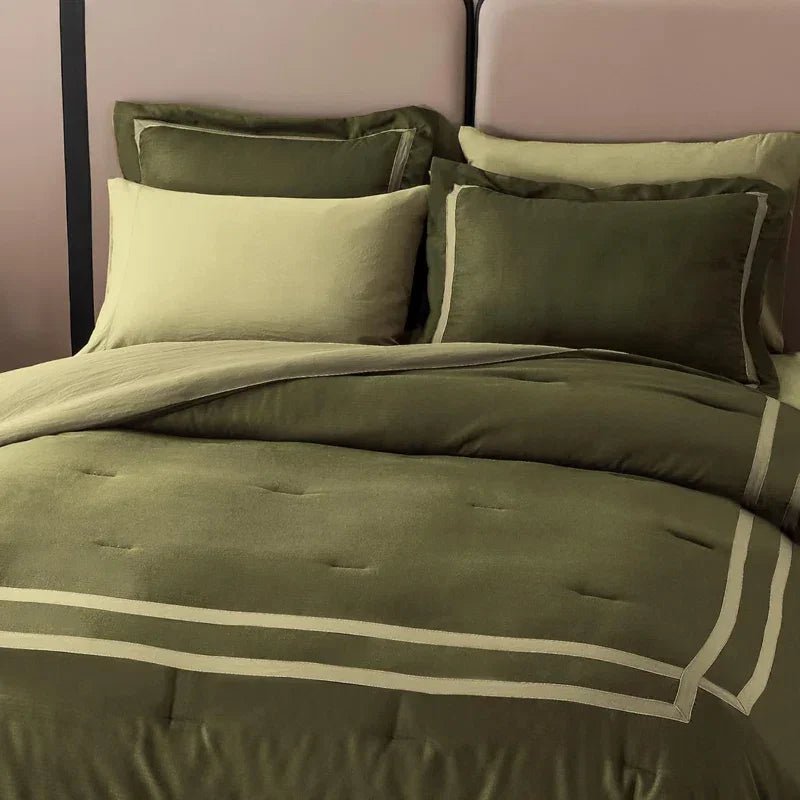 Cotton Ribbon Duvet Set - myhomestore.com.pk