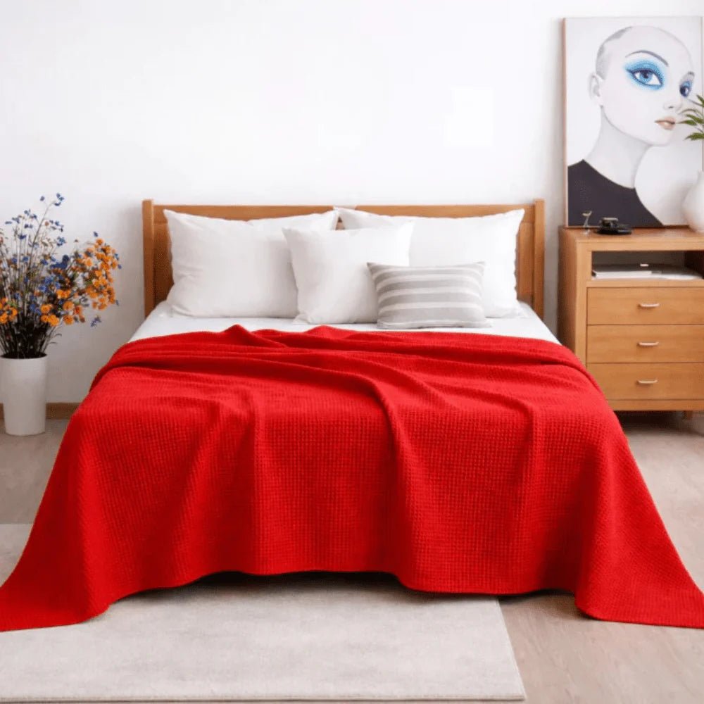 Cotton Thermal Blanket - Throws - myhomestore.com.pk