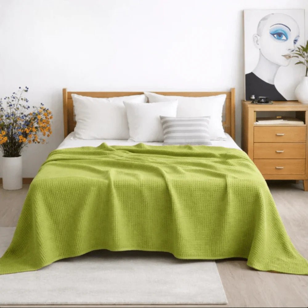 Cotton Thermal Blanket - Throws - myhomestore.com.pk