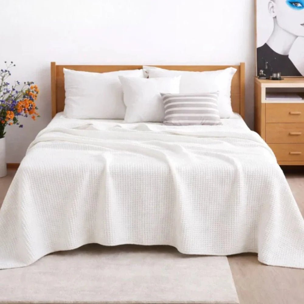 Cotton Thermal Blanket - Throws - myhomestore.com.pk
